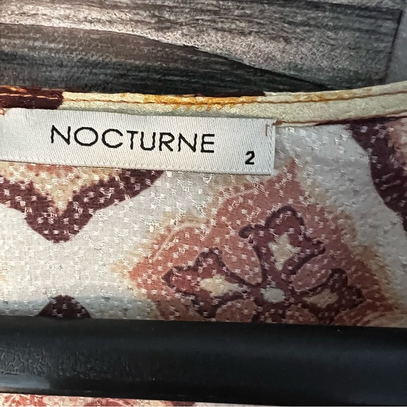 Nocturne | Tie front crop top. Long sleeved. Size M/L. Bohemian. EUC - Picture 5 of 11